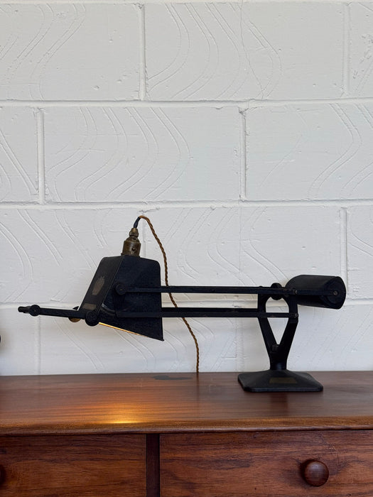 Early Hadrill & Horstmann Pluslite Industrial Task Lamp
