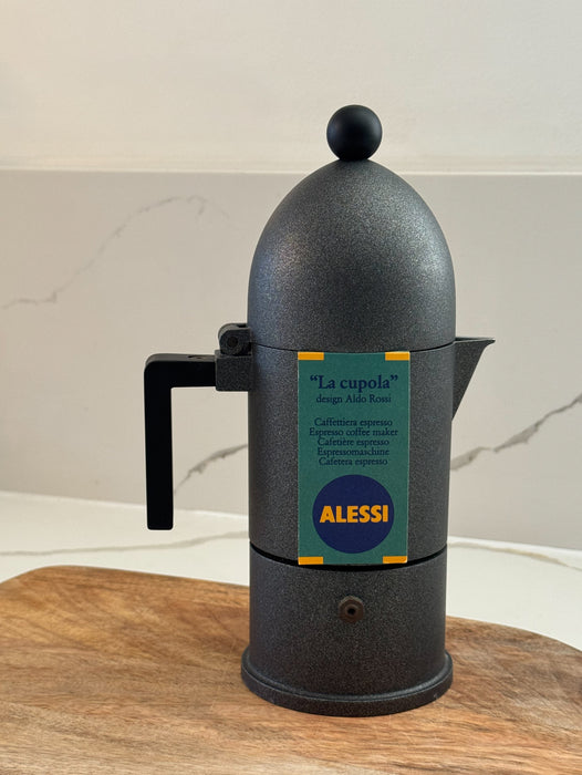 Vintage 1980s Alessi “La Cupola” Espresso Maker by Aldo Rossi – 3 Cup