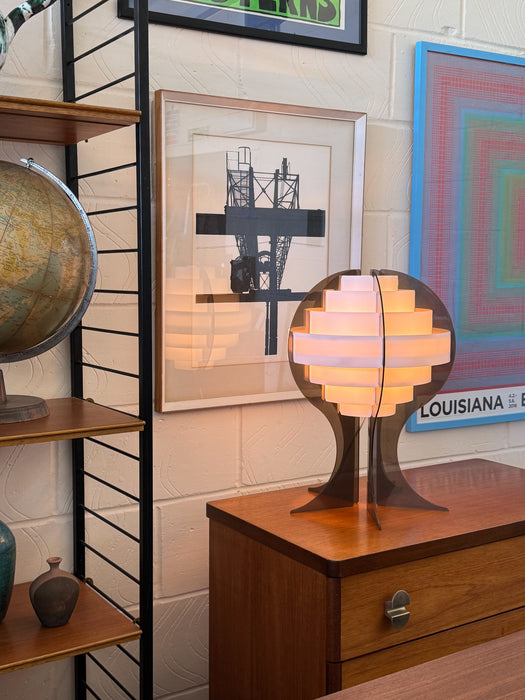 Strips Table Lamp by Preben Jacobsen & Flemming Brylle, Denmark 1960s