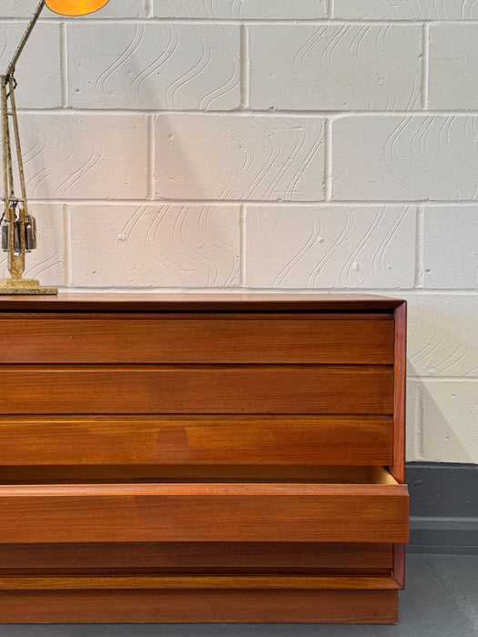 Danish Teak Chest of Drawers, 1960s