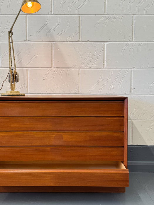 Danish Teak Chest of Drawers, 1960s