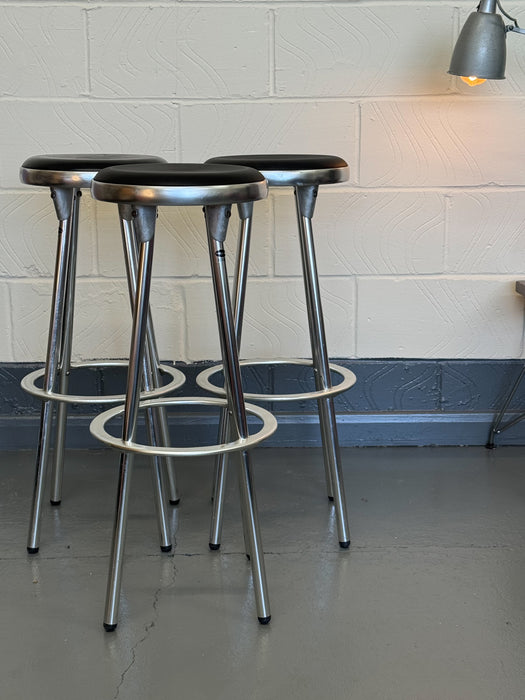 Trio of Indecasa Bar Stools by Joan Casas Ortinez, Spain, c.1980s