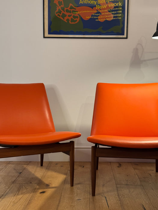 Pair of Television Chairs by Kofod Larsen for G-Plan (Danish Range)
