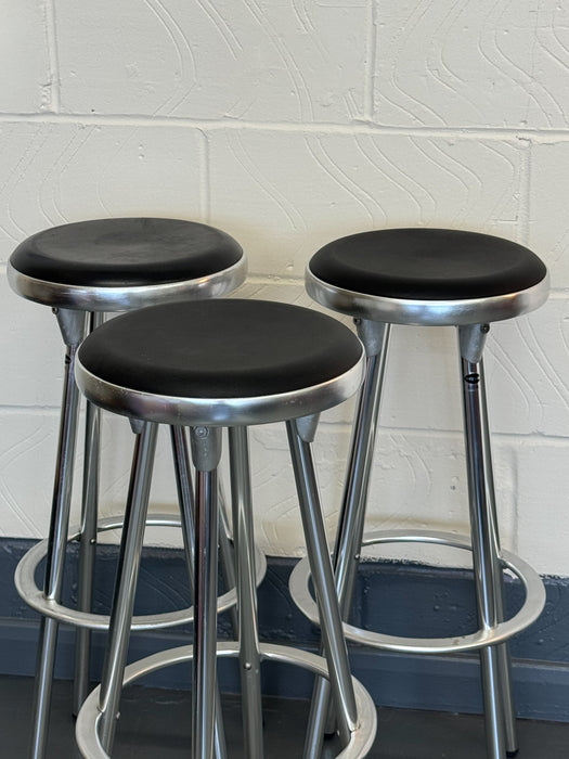 Trio of Indecasa Bar Stools by Joan Casas Ortinez, Spain, c.1980s
