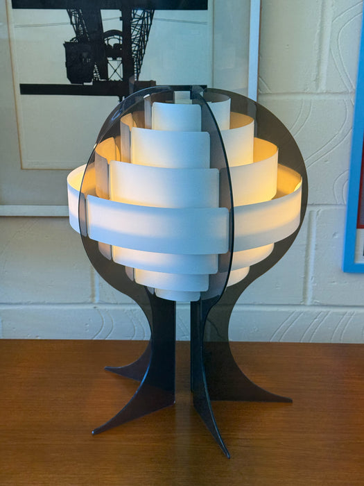 Strips Table Lamp by Preben Jacobsen & Flemming Brylle, Denmark 1960s