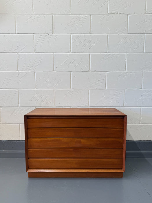 Danish Teak Chest of Drawers, 1960s