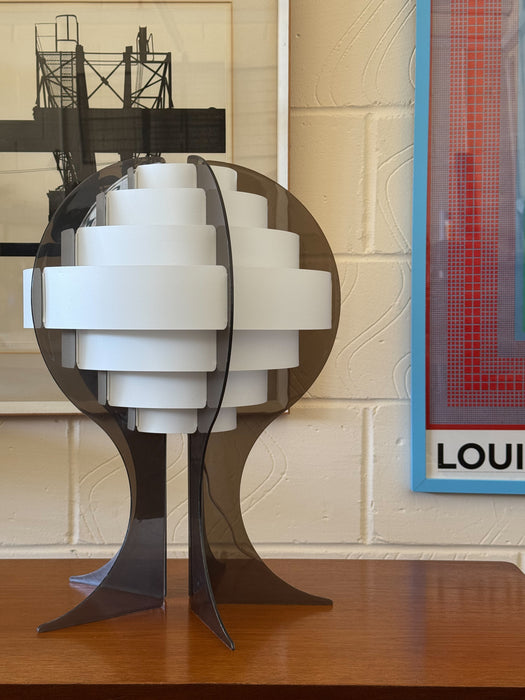 Strips Table Lamp by Preben Jacobsen & Flemming Brylle, Denmark 1960s
