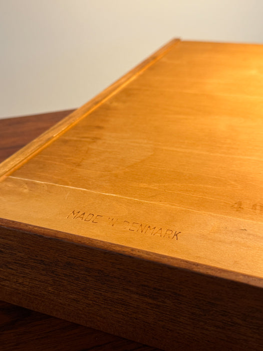 Severin Hansen Teak Sewing Table for Haslev Møbelfabrik, 1960s