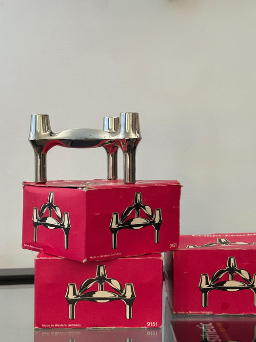 Original Stoff Nagel BMF Combi Candleholders - Boxed