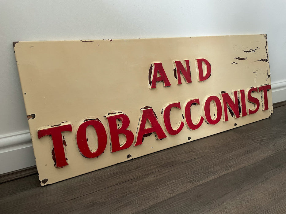 Mid Century Tobacconist Sign
