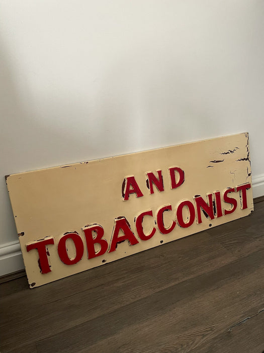 Mid Century Tobacconist Sign