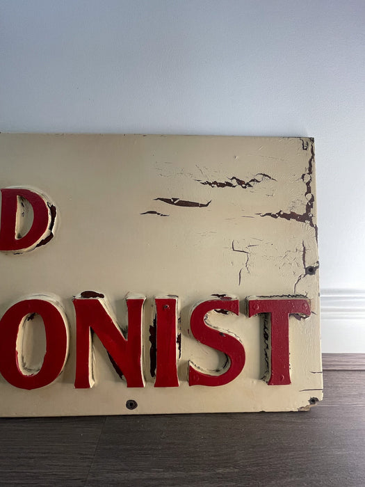 Mid Century Tobacconist Sign