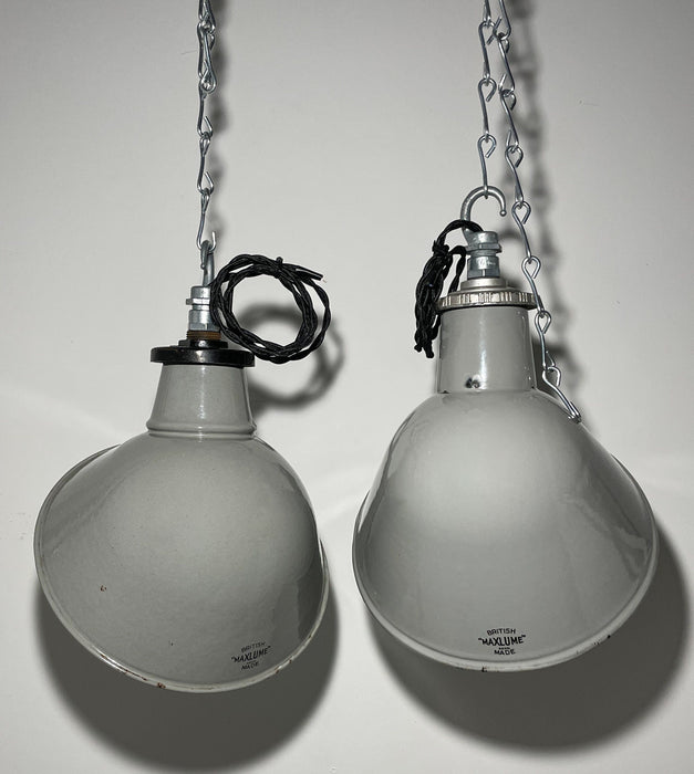 British Parabolic Lights by MAXLUME, Circa 1940s