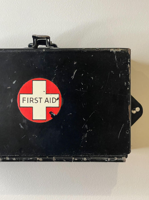 Vintage 1950s G.P.O (General Post Office) Motorcycle First Aid Box