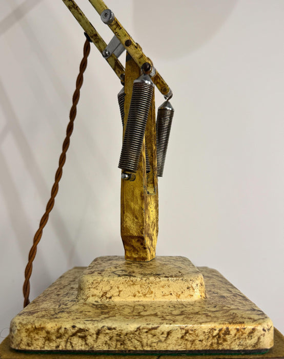 Gold Scumble Herbert Terry & Sons Model 1227 Anglepoise Lamp, Circa 1940's