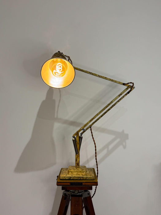 Gold Scumble Herbert Terry & Sons Model 1227 Anglepoise Lamp, Circa 1940's